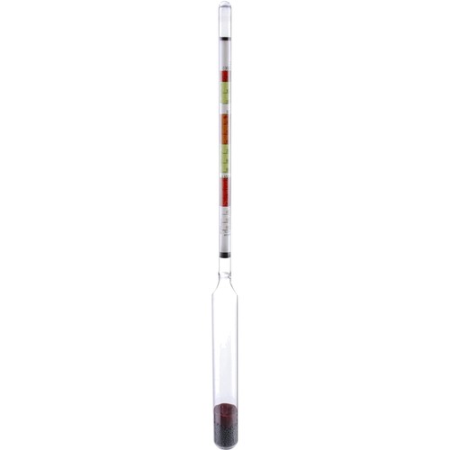 Alkoholmeter Hydrometer Dreifach-Skala für Wein Bier Alkohol Messgerät