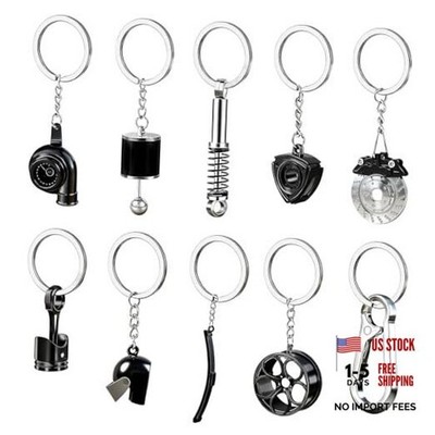 10 Pcs car keychains.Keychain for Men.Cool Keychain.First Choice for Car Black