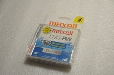 Maxell MINI DVD-RW 3 Pack 30 Min DS For Sony HandyCam Sealed   GRY2 