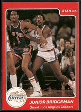 Junior Bridgeman 1984-85 Star #14 Los Angeles Clippers