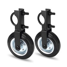 Gate Wheels for Metal Tube Gate with 1-5/8" Thru 2" Gate Frames, Heavy Duty 6...