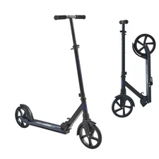 Foldable Kick Scooter Adjustable Scooter with Big Whee for 8+Kids, Teens, Adults