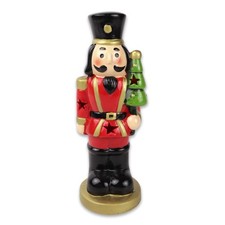 Needzo Lighted Nutcracker Christmas Decoration, Tabletop Holiday Multicolor
