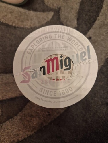 100 x San Miguel Runde Bierdeckel Brandneu Pub Man Cave Hausbar