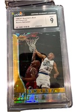 1996 BOWMANS BEST GRANT HILL RARE ATOMIC BEST REFRACTOR #A10!!