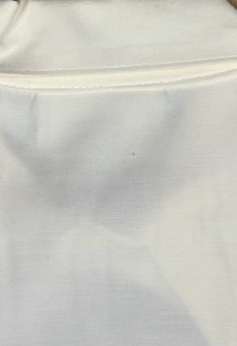 Byer California Kragen transparentes Langarm Oberteil Kleid Größe Medium creme mit Schlüsselloch - Bild 6 von 20