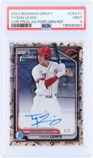 Autographed Tyson Lewis Card Fanatics Authentic COA Item#14399548