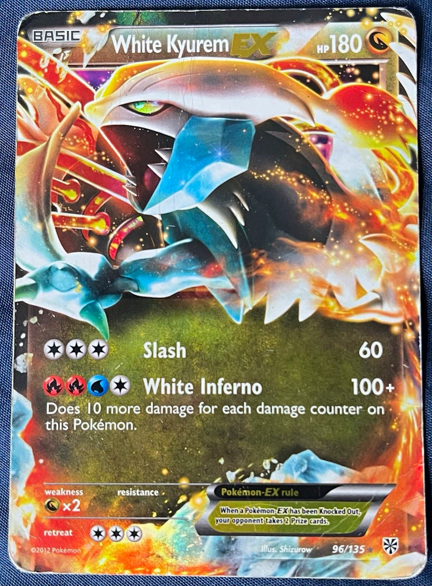 White Kyurem Ex Pokémon TCG Cards for sale | eBay