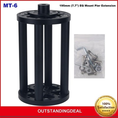 TeSeek MT-6 195mm (7.7'') Pier Extension for Sky-Watcher EQ6 & 3/8'' Screw Tripod