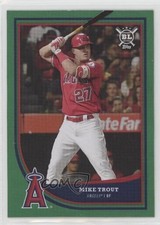 2018 Topps Big League Green Box Cards Mike Trout #B1 0ed