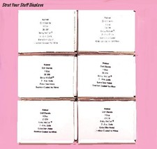 6 doz KAISER 20SM WHITE Stands Fit 7"-9" tall dolls BETSY M, 9" SKIPPER  RICKY