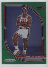 2020-21 Panini Prizm USA Basketball Green Prizm Charles Barkley #2 HOF 0q2c