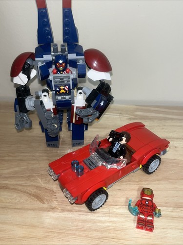LEGO Avengers Iron Man Detroit Steel Strikes 76077 Retired