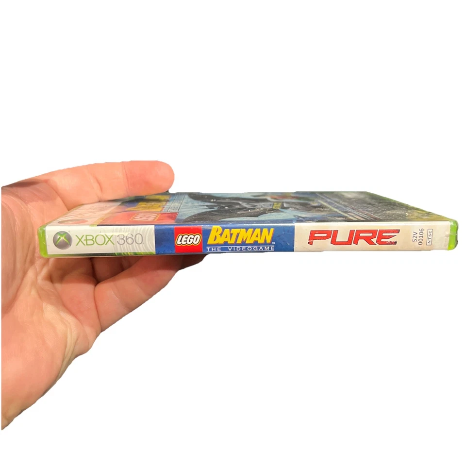 LEGO Batman: The Video Game and PURE (Microsoft Xbox 360, 2009) Brand New Sealed - Image 3 of 4