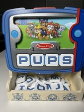 Melissa Doug paw patrol wooden see and spell Perfect for ages 4 years old.