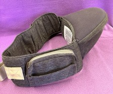 SUNNORS Baby Carrier, Hip Seat with Adjustable Strap and Pocket Grey