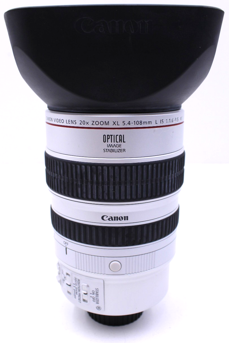 Canon Video Lens Fluorite 20x Zoom XL 5.4-108mm L IS 1:1.6-3.5