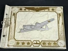 EMPTY WW2 Scrapbook Photo Album EMPTY US Army Air Force B-17 Bomber WWII