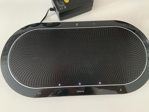 Jabra Speak 810 Téléphone Haut-Parleur de Conférence Bluetooth, USB-A en Boîte avec Chargeur