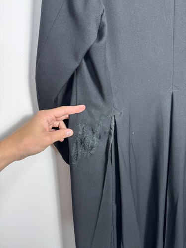 Vintage Mens Antique 1920s Long Maxi Coat Cassock T. Pratt Songs Ltd Size L - Picture 14 of 22