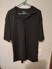 PGA Tour Men's Black Polo Golf Shirt Size XL Short Sleeve RN 37763