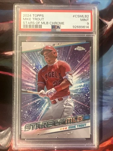 2024 Topps Series 1 - Stars of Mlb Chrome Mike Trout #CSMLB-2