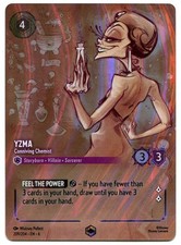 Disney Lorcana YZMA Conniving Chemist Enchanted Foil Azurite Sea 209/204