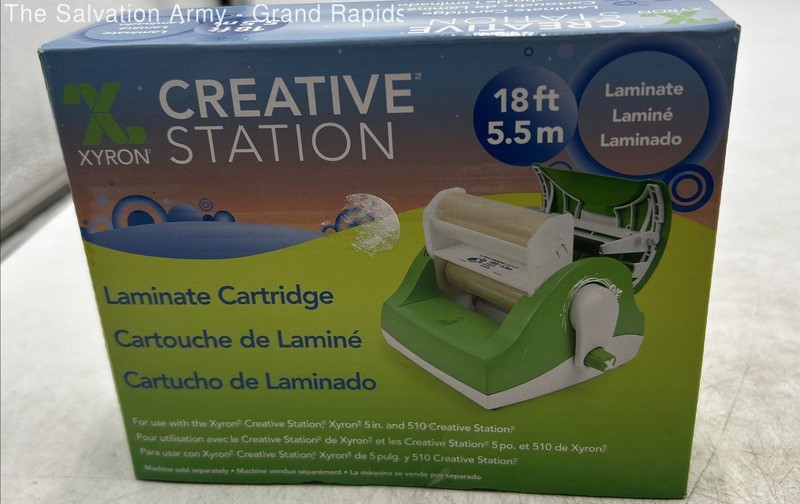 Xyron Creative Station Laminate And Permanent Adhesive Cartridge