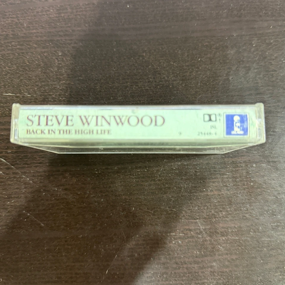 Steve Winwood Back in the High Life Pop Rock Cassette Tape Album Foto 2 de 4