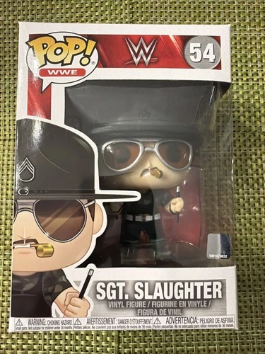 Funko Pop! WWE: Sgt. Slaughter #54 Collectible Figure