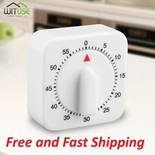1 Kitchen Timer 60 Minute Timing Bell Alarm S...