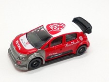 Norev Citroen C3 WRC Rally Car 1/64 Red/White Used [Age 13+]