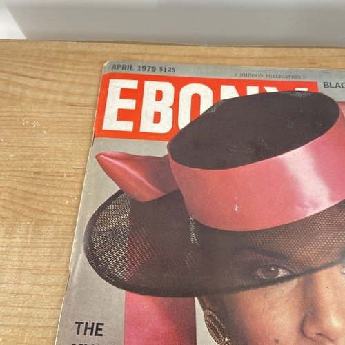 EBONY Vintage Abril 1979 Colegios Negros Cultura Edición Trasera Revista Grandes Anuncios - Imagen 2 de 6