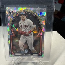 2023 Bowman - Rookie of the Year Favorites Triston Casas #ROYF-14 Atomic/150💥💥