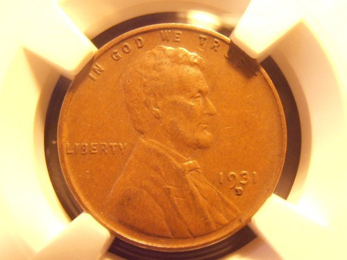 1931 D Lincoln Cent, NGC Certified XF 40 (31DN60) - Picture 3 of 5