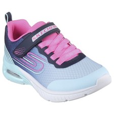 Skechers Girls Microspec Max Plus - Echo Sprint Size: 12 303612L-NVAQ