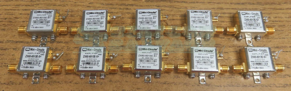 New In Box MINI-CIRCUITS ZHL-20W-13 20-1000MHz High Power Amplifier 50dB 20W New In Box MINI-CIRCUITS ZHL-20W-13 20-1000MHz High Power Amplifier 50dB 20W