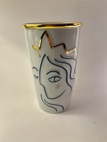 Starbucks Gold Crown Siren Anniversary travel mug 2017 limited edition - Picture 4 of 7