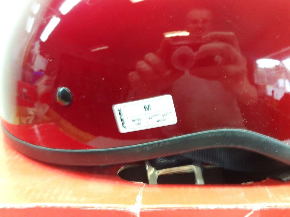 AFX FX-200S Open Face Motorcycle Helmet Size M Ex Display - Image 4 of 4