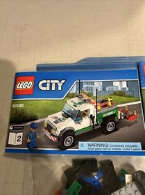 Lego City 60081 Pickup Tow Truck Complete 
