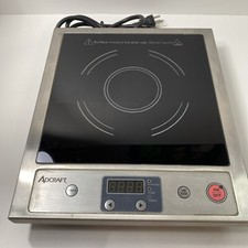 Adcraft IND-A120V Low Profile Countertop Electric Induction Hot Plate Works!