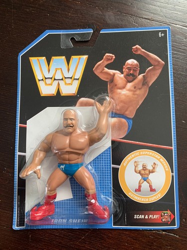 Mattel 2019 WWE Retro Series 8 Iron Shiek Action F...