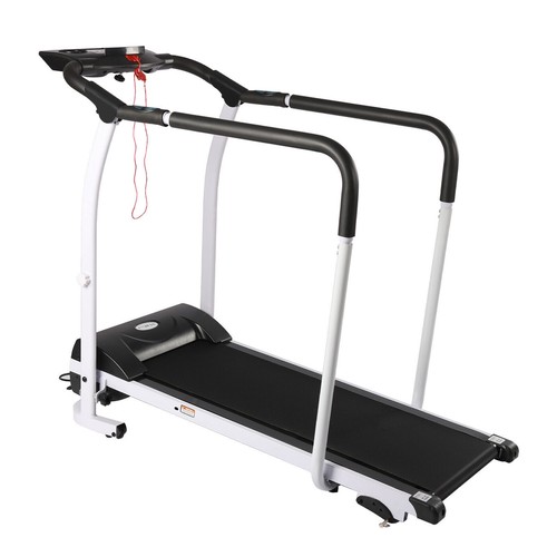 Electric Treadmill Portable Walking Pad For Elderly Treadmill Adjustable Speed - Picture 3 of 14