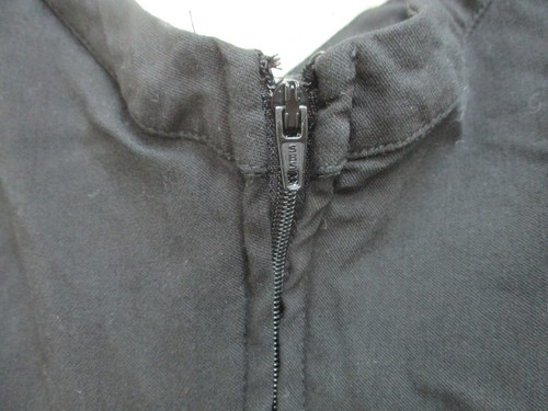 Torrid Tank Top Shirt 1 Womens Plus Size Black Rayon Stretch Cropped Back Zip A1 - Picture 6 of 10
