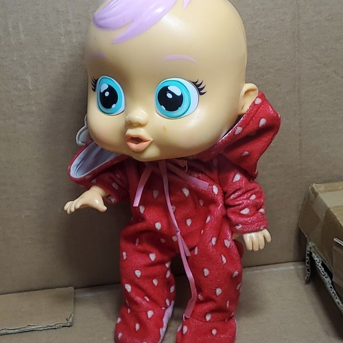 Cry Babies Tutti Frutti Ella Real Tears Interactive Strawberry Baby Doll - Picture 5 of 19