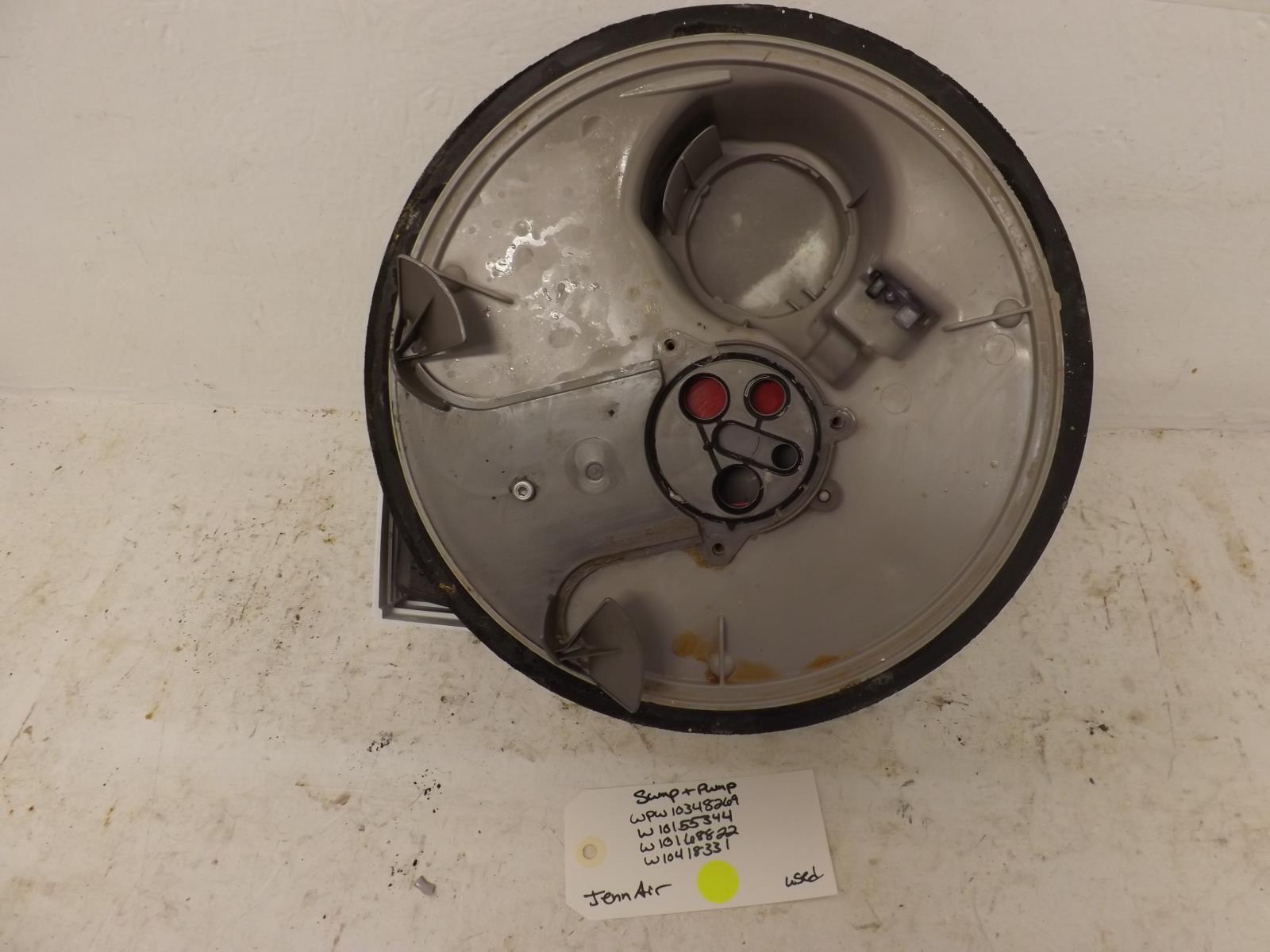 Jenn Air Dishwasher WPW10348269 W10155344 W10168822 W10418331 Sump & Pump Used eBay