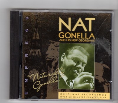 (IL836) Nat Gonella & His New Georgians, Naturally Gonella - 1993 CD