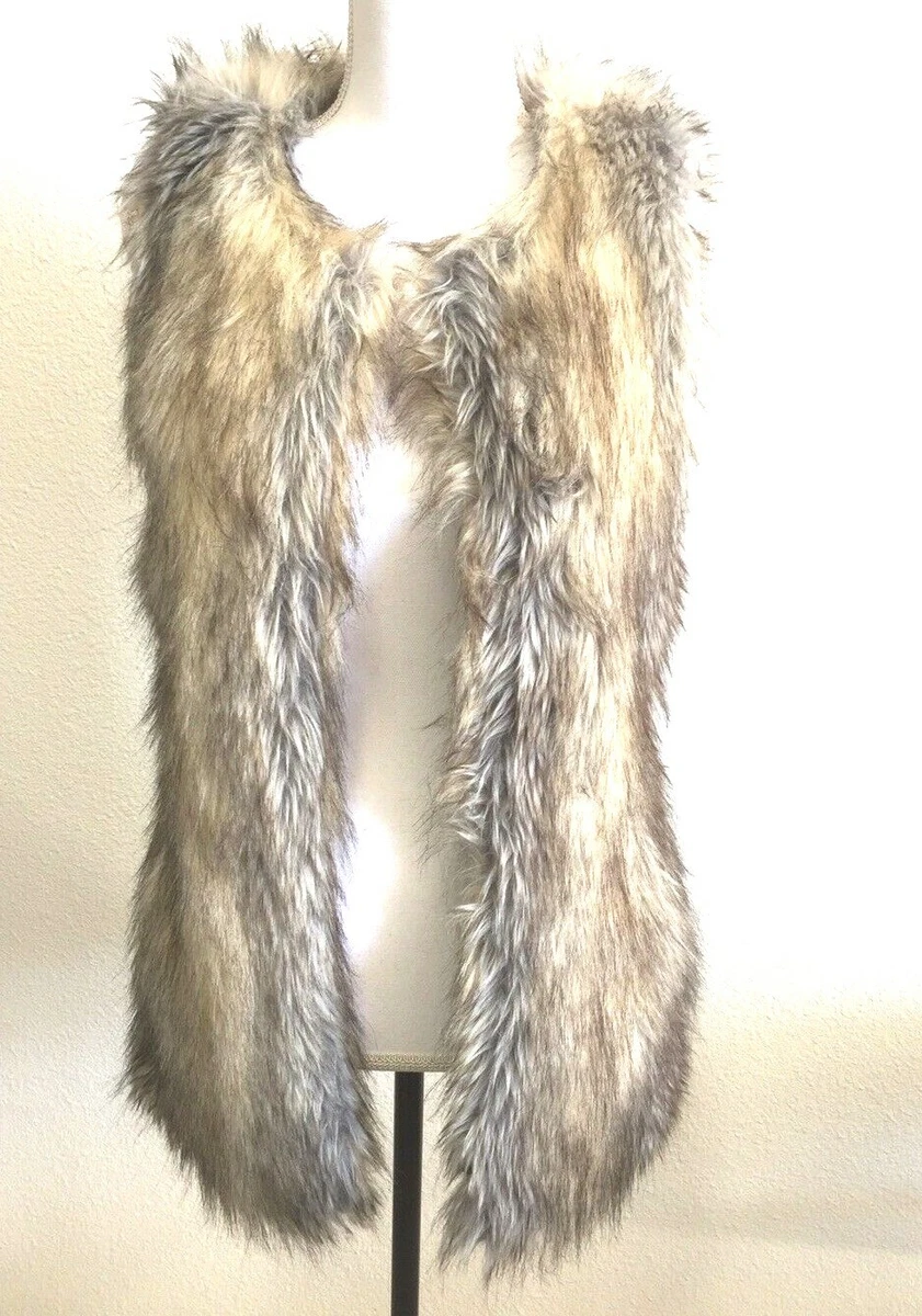 Xhilaration faux fur vest clearance