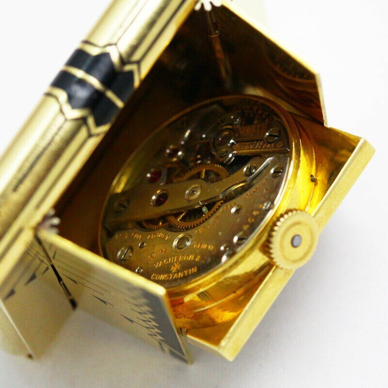 VACHERON CONSTANTIN / VERGER FRERES ART DECO CLOCK CIRCA 1925