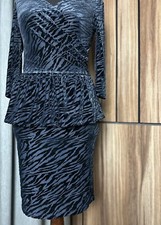 Ganni Women's Velur Dress Size 36